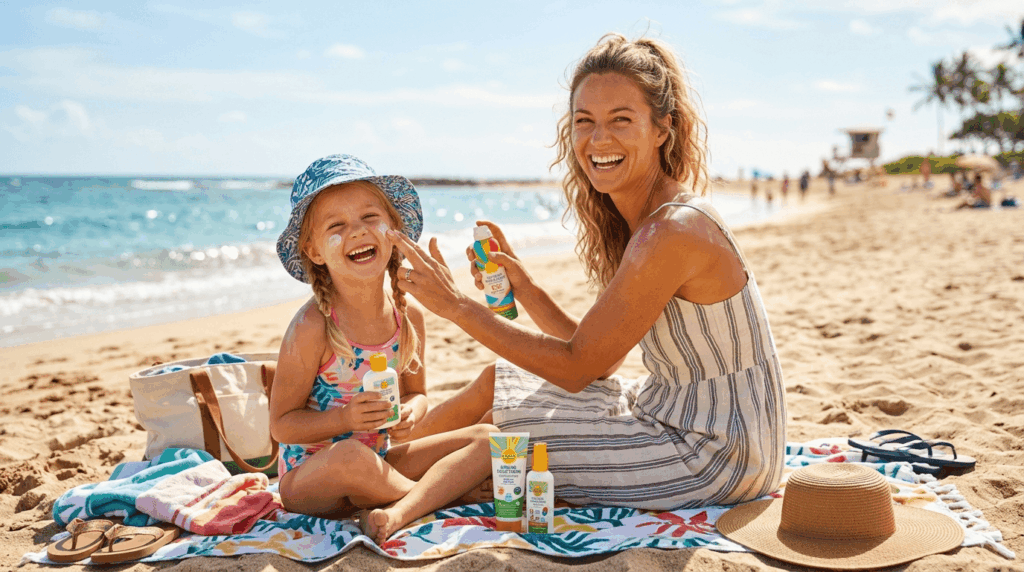 Summer Skincare for Kids and Adults