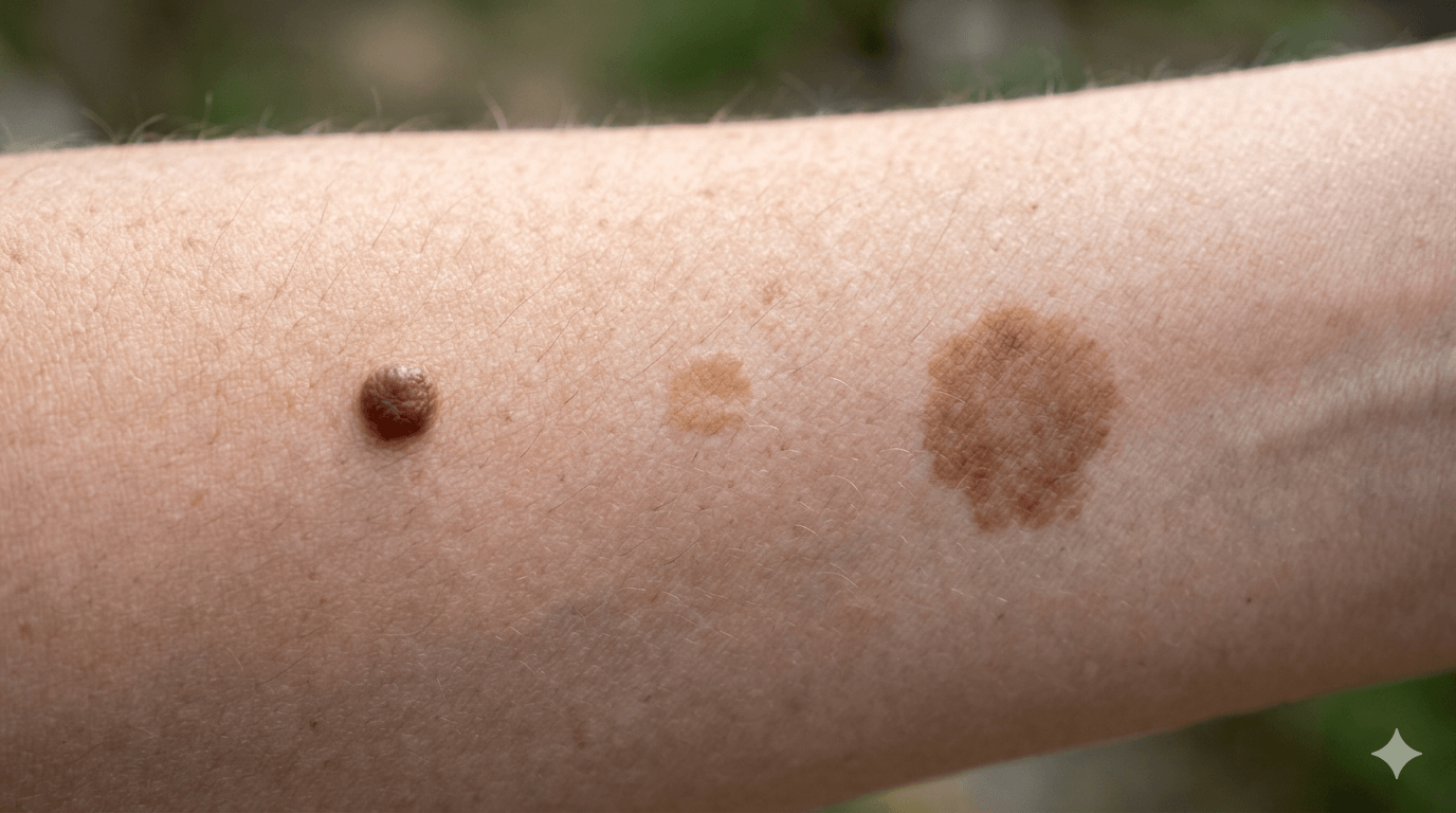 The Difference Between a Mole, Freckle, and Sun Spot
