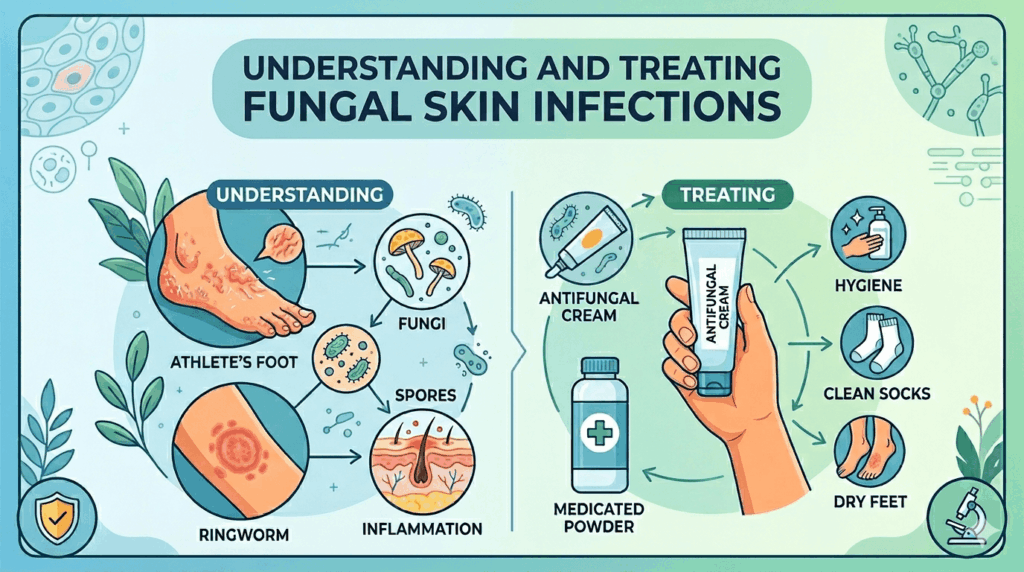 Fungal skin infections